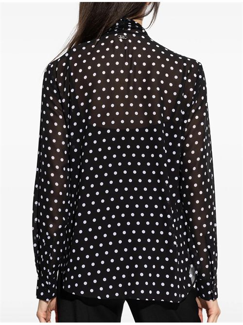 Blusa a pois Michael Kors | MR640VCK9J048