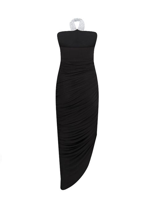 Abito Diana NUE' | DIANA 2601DR00109BLACK/CRYSTAL