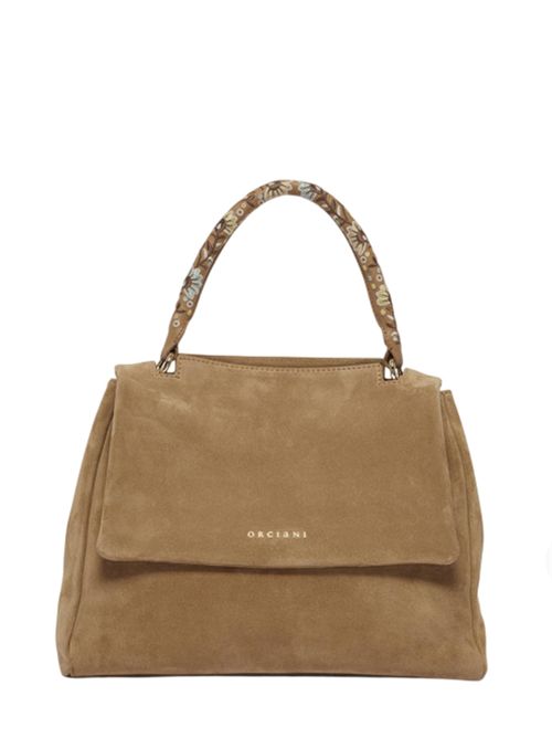 Borsa Sveva Peach Flowers Midi Orciani | BT2006_PEFBIS