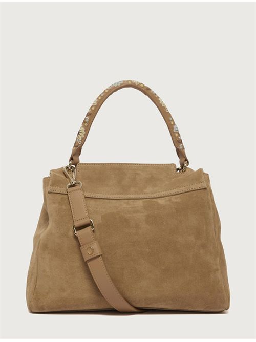 Borsa Sveva Peach Flowers Midi Orciani | BT2006_PEFBIS