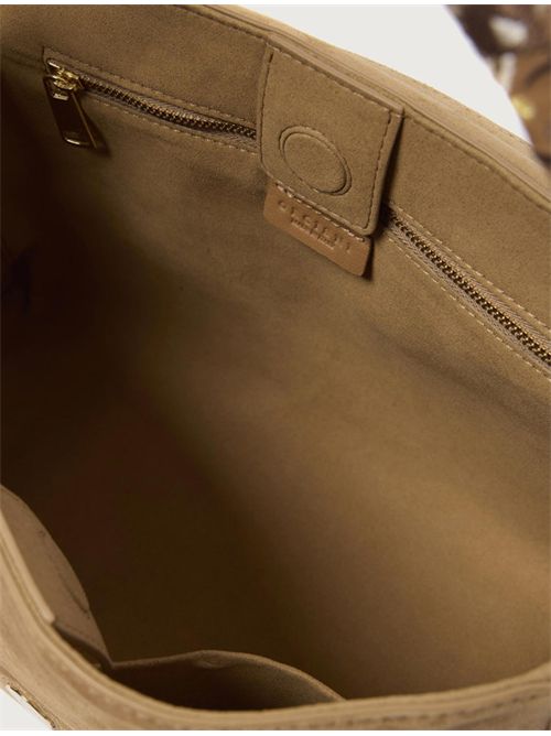 Borsa Sveva Peach Flowers Midi Orciani | BT2006_PEFBIS