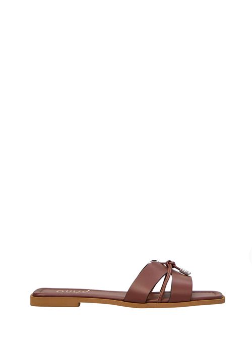 Sandalo in pelle OVYE' MI | CR01LNAPCIOCCOLATO