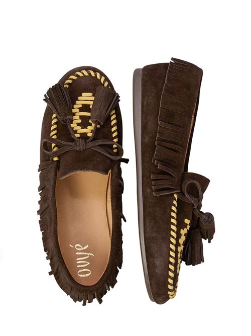 Mocassino in camoscio OVYE' MI | F2550524YELLOW