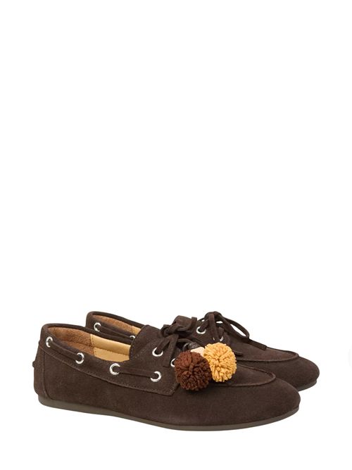 Mocassino stringato OVYE' MI | F255056BROWN