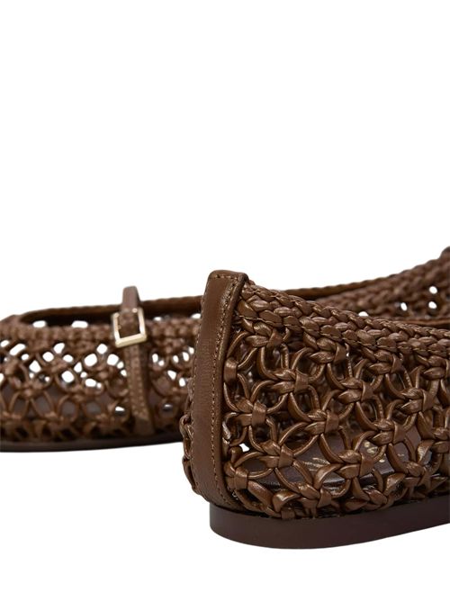 Ballerine intrecciate OVYE' MI | F255481BROWN