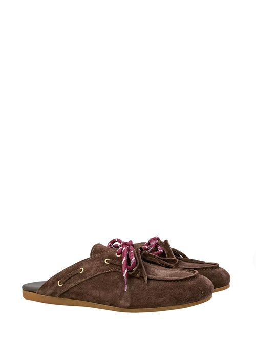 Mule in camoscio OVYE' MI | SM91SUAMORO