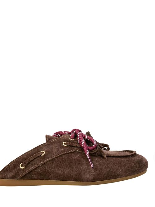 Mule in camoscio OVYE' MI | SM91SUAMORO