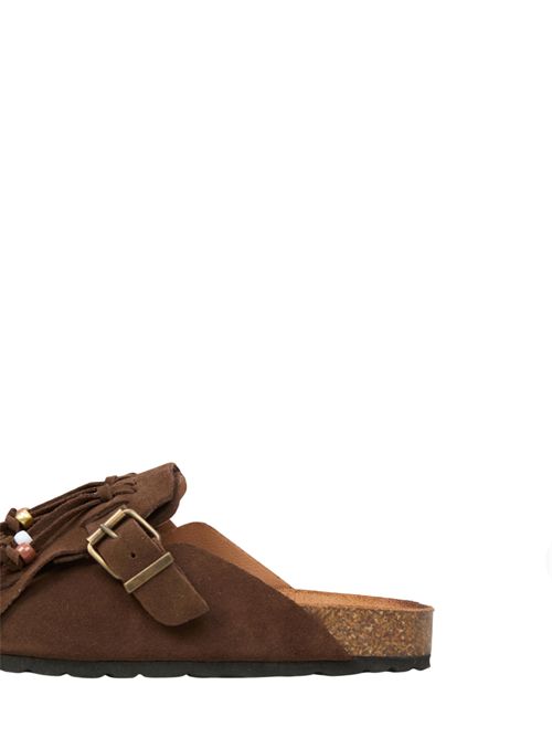 Mules in camoscio OVYE' MI | SOSHAKIRACAMMARRONE