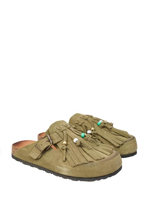 Mules in camoscio OVYE' MI | SOSHAKIRACAMOLIVA