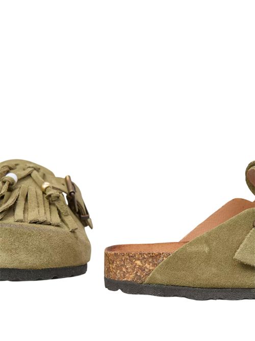 Mules in camoscio OVYE' MI | SOSHAKIRACAMOLIVA