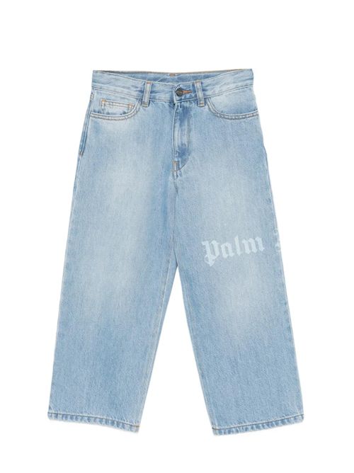 Jeans con logo Palm Angels | PBYB009S26DEN001050