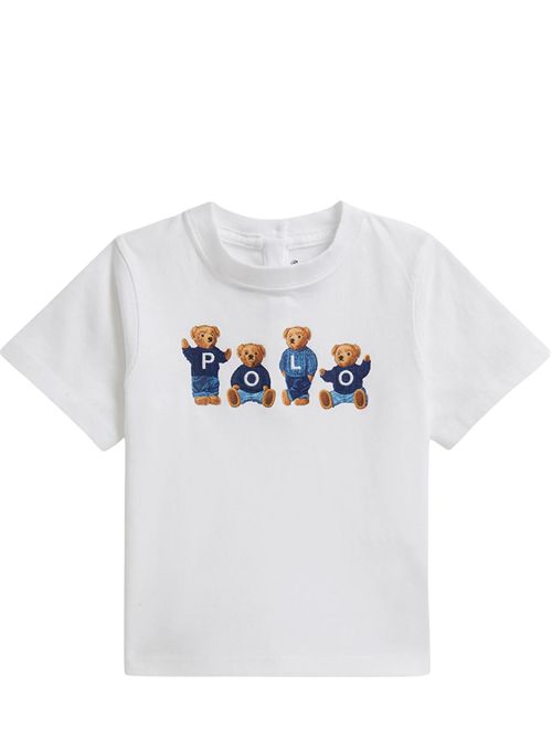 T-shirt con stampa Ralph Lauren Bimbo | 310A11851001