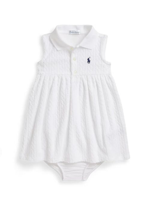 Abito a trecce Ralph Lauren Bimbo | 310A12832001