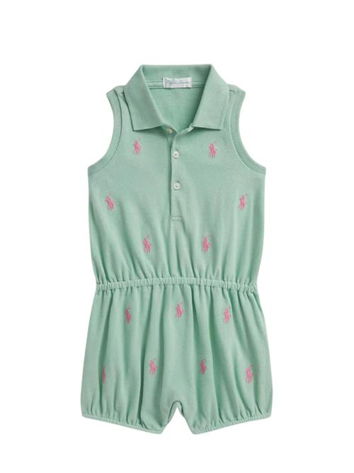 Tutina con logo Ralph Lauren Bimbo | 310A12843001