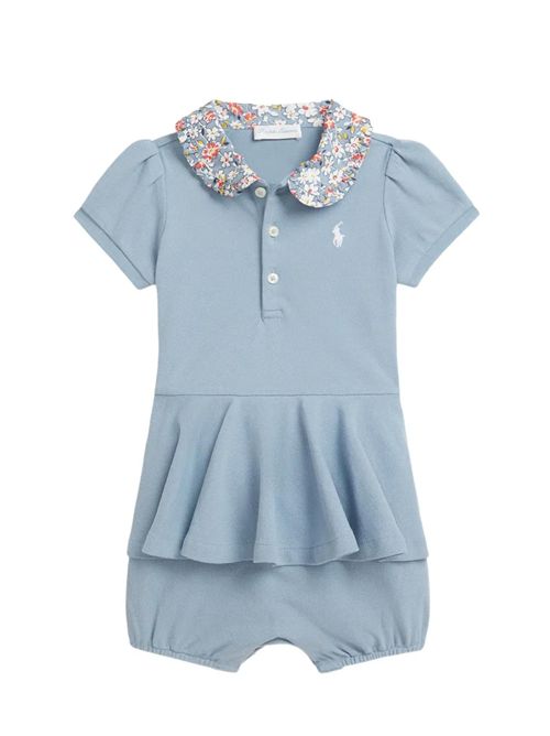 Tutina con logo Ralph Lauren Bimbo | 310A96175003