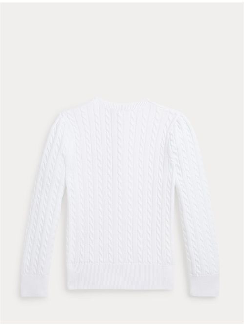 Cardigan a trecce Ralph Lauren Bimbo | 312543047064