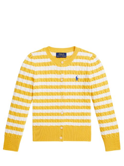 Cardigan a righe Ralph Lauren Bimbo | 312A95813003