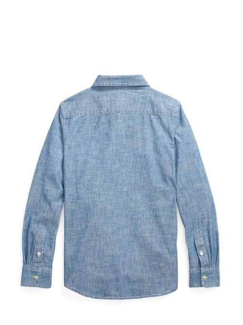 Camicia in chambray Ralph Lauren Bimbo | 313878006001