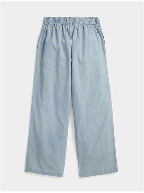 Pantaloni in chambray Ralph Lauren Bimbo | 313A11847001