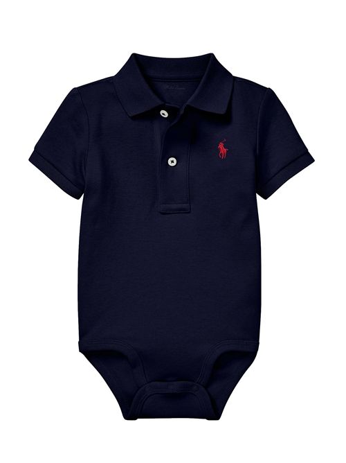 Body con logo Ralph Lauren Bimbo | 320700386001