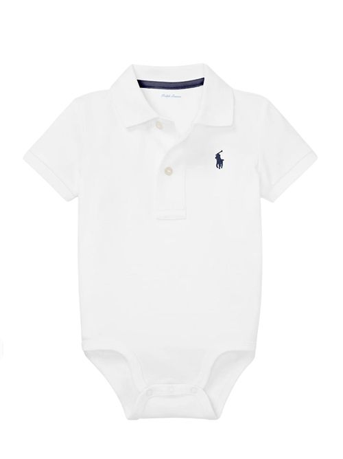 Body con logo Ralph Lauren Bimbo | 320700386002