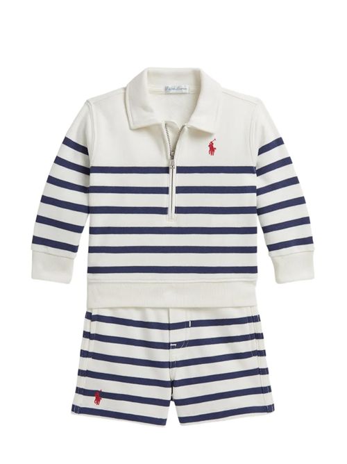 Completo a righe Ralph Lauren Bimbo | 320B14056001