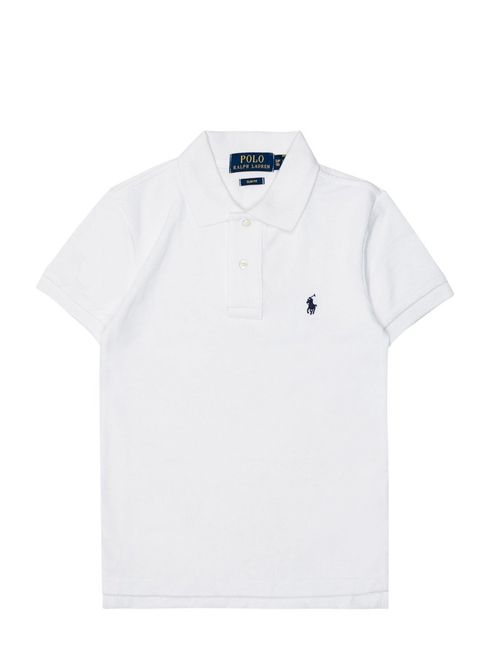 Polo con logo Ralph Lauren Bimbo | 322603252004