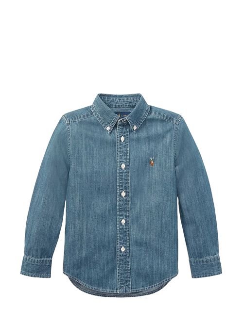 Camicia in denim Ralph Lauren Bimbo | 322713843001