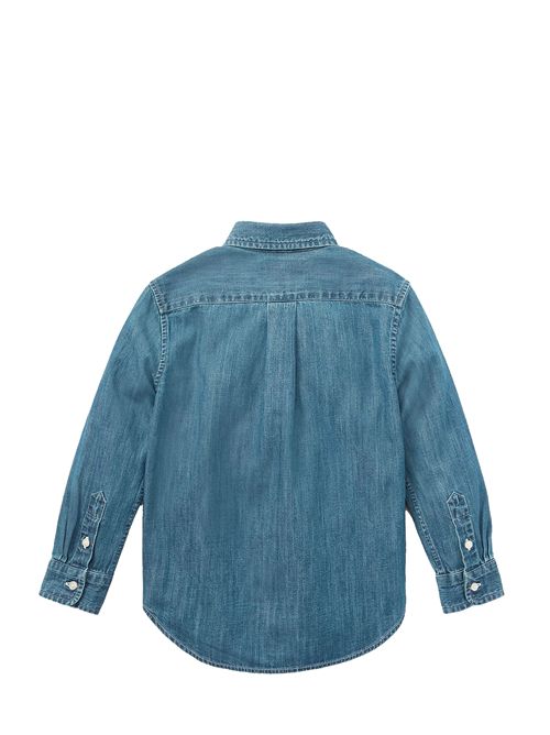 Camicia in denim Ralph Lauren Bimbo | 322713843001