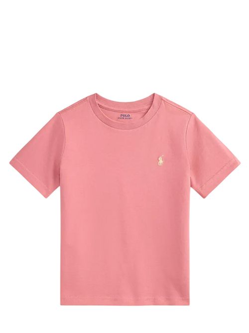 T-shirt con logo Ralph Lauren Bimbo | 322832904511