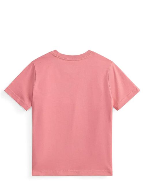 T-shirt con logo Ralph Lauren Bimbo | 322832904511
