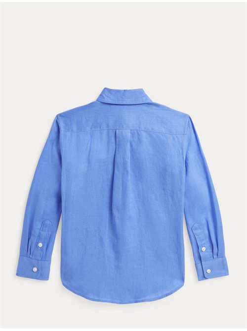 Camicia in lino Ralph Lauren Bimbo | 322967600001
