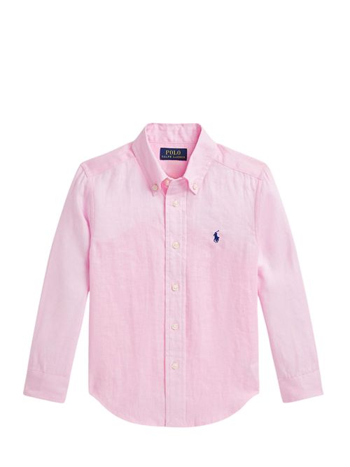 Camicia in lino Ralph Lauren Bimbo | 322967600002