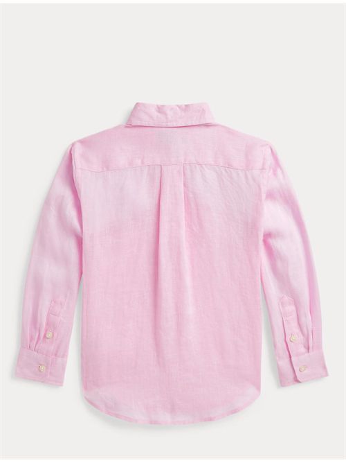 Camicia in lino Ralph Lauren Bimbo | 322967600002