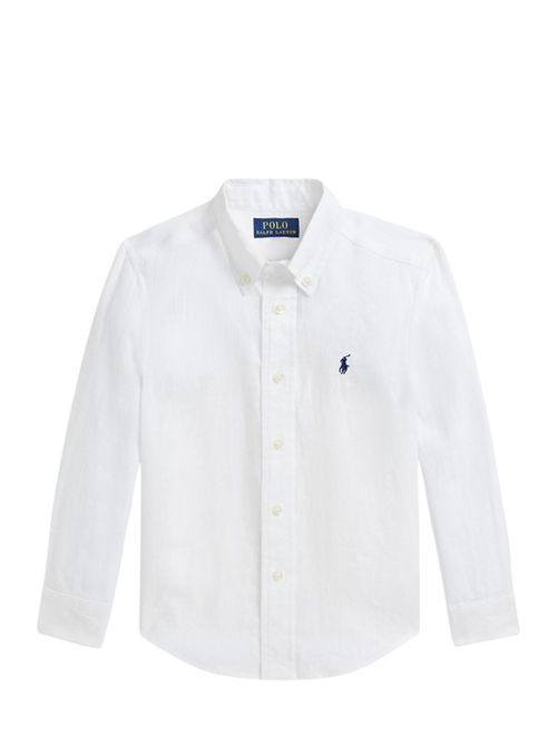 Camicia in lino Ralph Lauren Bimbo | 322967600003