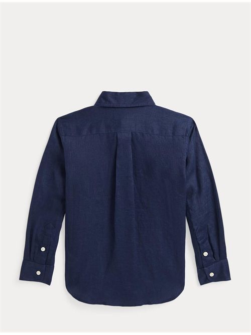 Camicia in lino Ralph Lauren Bimbo | 322967600004