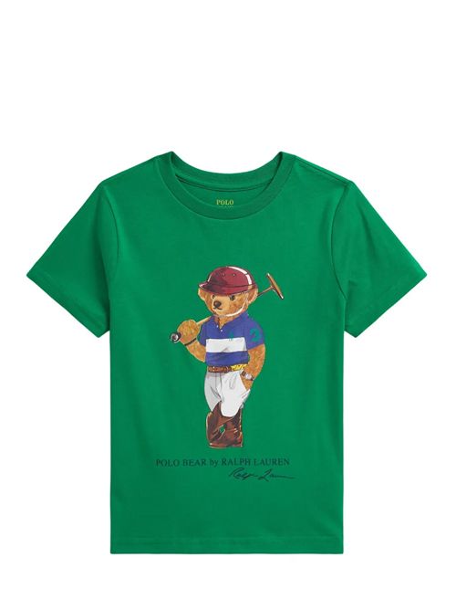 T-shirt con stampa Ralph Lauren Bimbo | 322A96607001