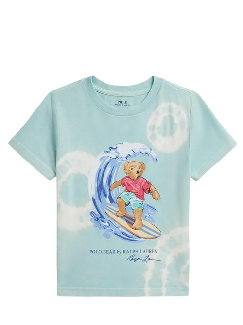 T-shirt con stampa Ralph Lauren Bimbo | 322B13595001