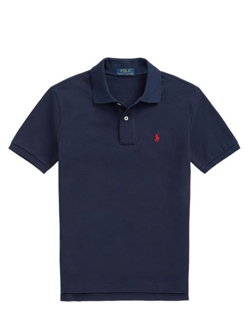 Polo con logo Ralph Lauren Bimbo | 323603252005