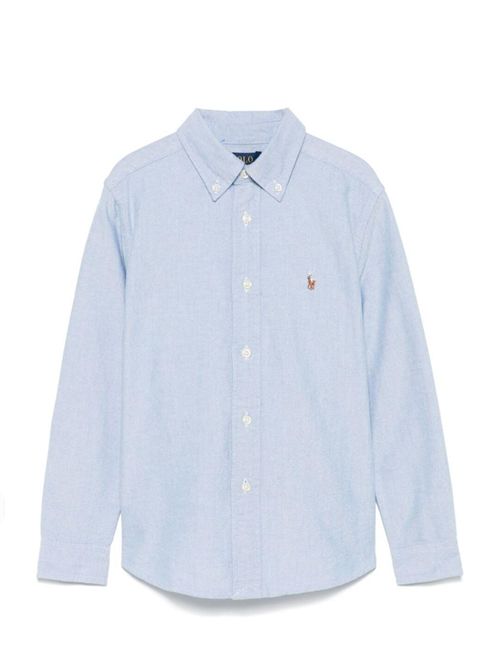 Camicia con logo Ralph Lauren Bimbo | 323677133002