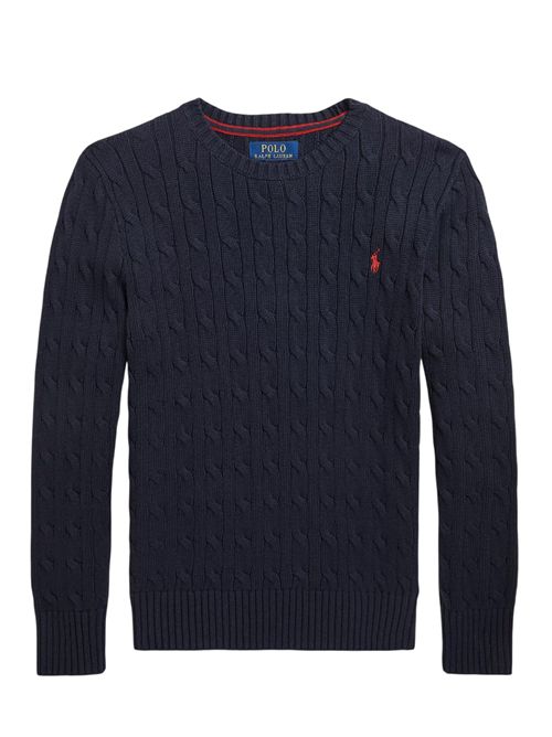 Maglia a trecce Ralph Lauren Bimbo | 323702674060