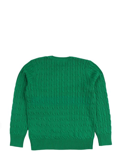 Maglia a trecce Ralph Lauren Bimbo | 323702674079