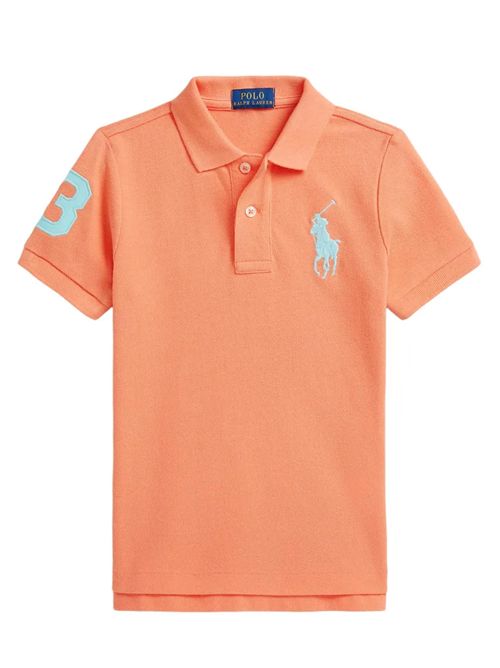 Polo con logo Ralph Lauren Bimbo | 323703635507