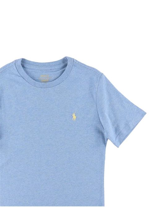T-shirt con logo Ralph Lauren Bimbo | 323832904015