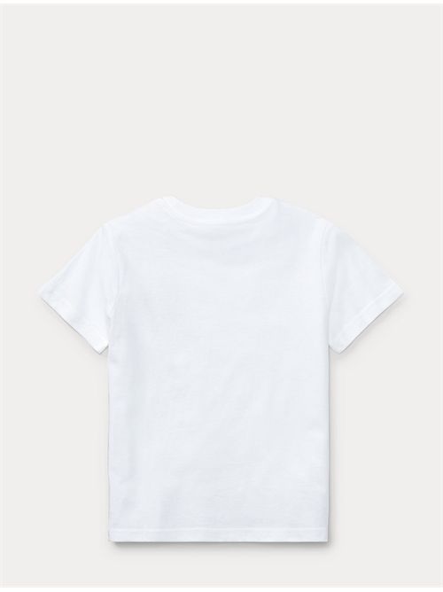 T-shirt con logo Ralph Lauren Bimbo | 323832904035