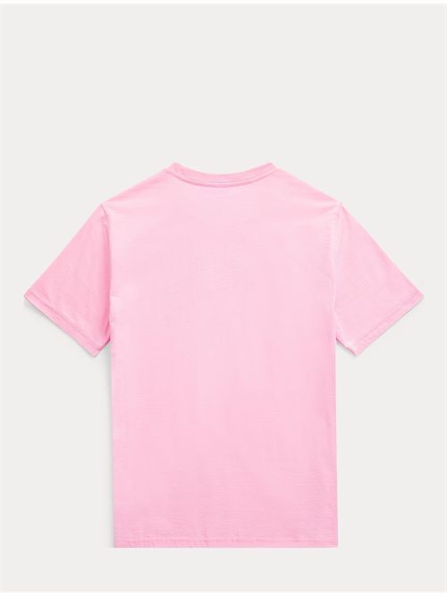 T-shirt con logo Ralph Lauren Bimbo | 323832904040