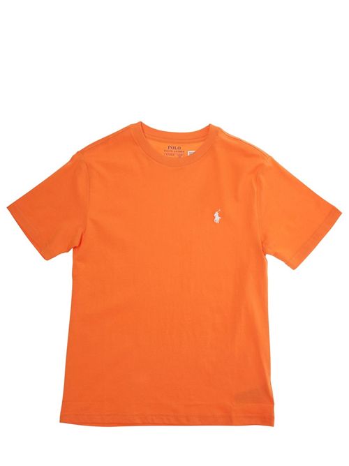 T-shirt con logo Ralph Lauren Bimbo | 323832904501
