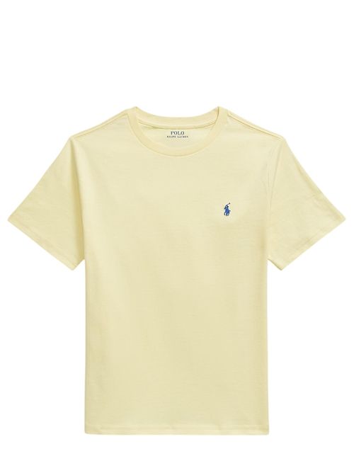T-shirt con logo Ralph Lauren Bimbo | 323832904505