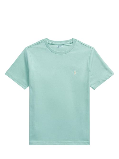 T-shirt con logo Ralph Lauren Bimbo | 323832904506