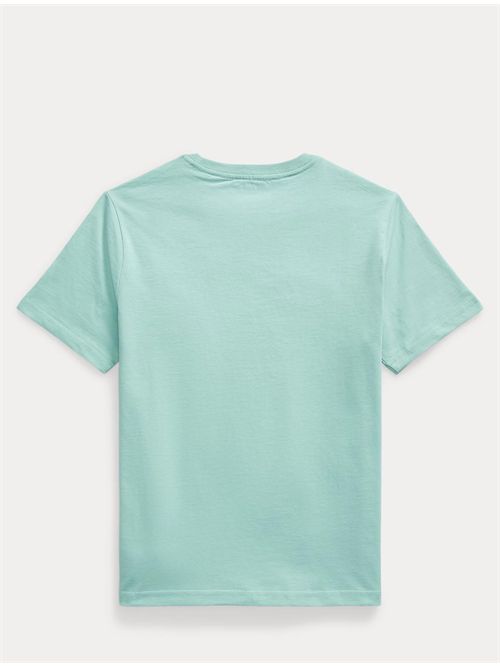 T-shirt con logo Ralph Lauren Bimbo | 323832904506